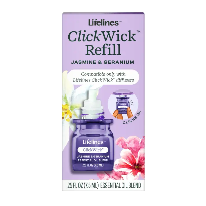 Lifelines | Clickwick | In Bloom Jasmine & Germanium Diffuser Fragrance