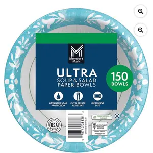 Ultra Soup/Salad Paper Bowls 20 oz., 150 ct.