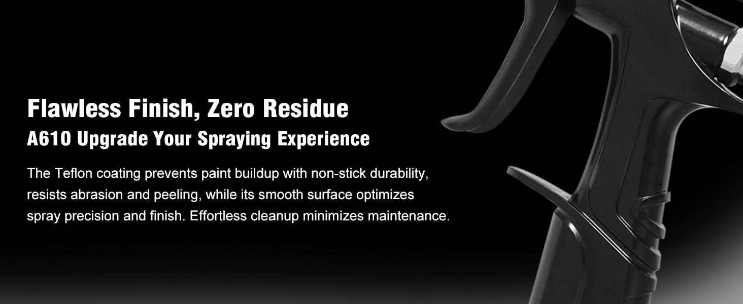 RRJ A610 LVLP Air Spray Gun Premium Kit, with 1.3/1.7/2.0mmNozzles & Air Regulator, 650ml Mixing Cup & 10xDisposable Cups, Gun for Cars, Furniture, Fence,Varnish&Top Coat high capacity container automotiveadjustable Airbrush Hardware Industrial Met pick RRJ A610 LVLP Air Spray Gun Premium Kit, with 1.3/1.7/2.0mmNozzles & Air Regulator, 650ml Mixing Cup & 10xDisposable Cups, Gun for Cars, Furniture, Fence,Varnish&Top Coat high capacity container automotiveadjustable Airbrush Hardware Industrial Met pick