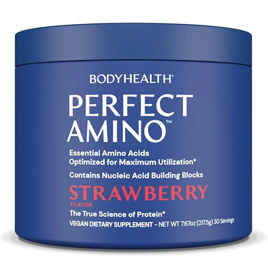 Perfect Amino Powder - BCAA and EAA Powder for Pre and Post Workout - Amino Acid Energy Drink for Men and Women to Support Lean Muscle and Recovery - Mocha - 30 Servings Healthcare Dietary Supplement