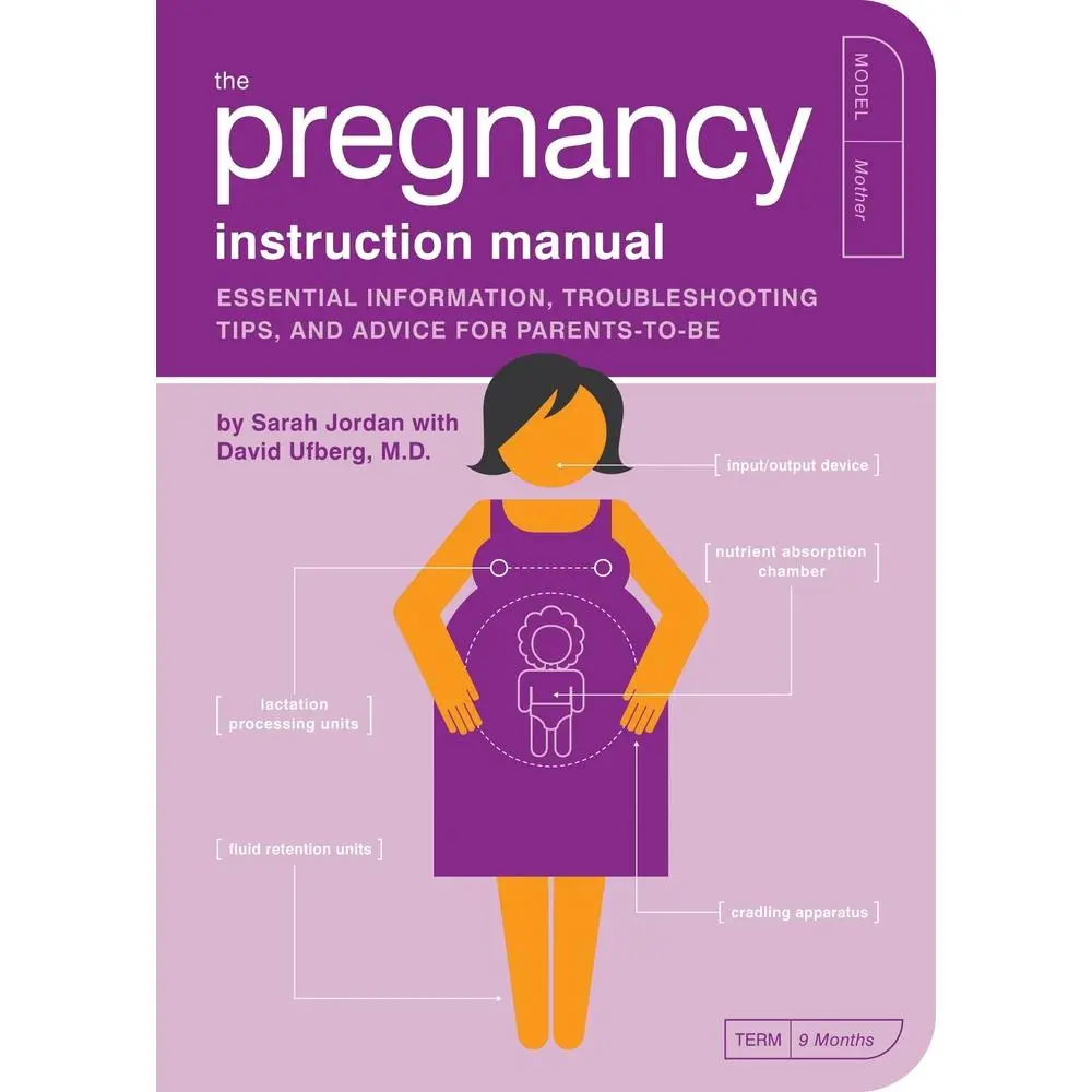 USED Book - The Pregnancy Instruction Manual: Essential Information, Troubleshooting Tips, and Advice for Parents-To-Be by Jordan, Sarah (Paperback) - english