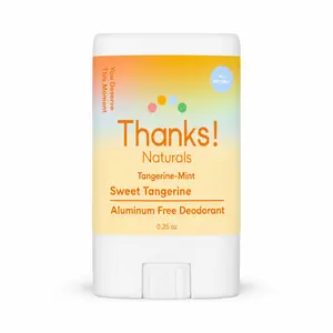 sweet tangerine mini aluminum-free deodorant