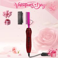Rose Red Diamond Hot Comb