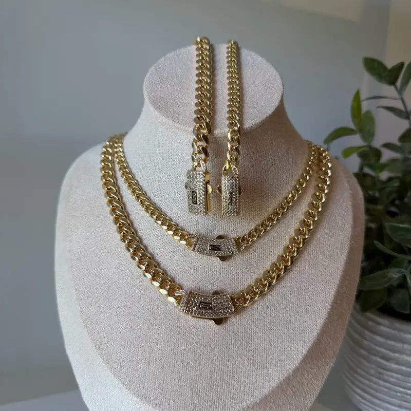 Chokers Monaco 14k gold plated