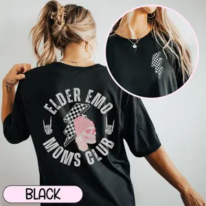 Elder Emo Moms Club T-Shirt, Still in My Emo Phase Shirt, It Was Never a Phase Shirt, Pop Punk Shirt, Elder Emo Shirt, Pop Punk Shirt, Emo Gift