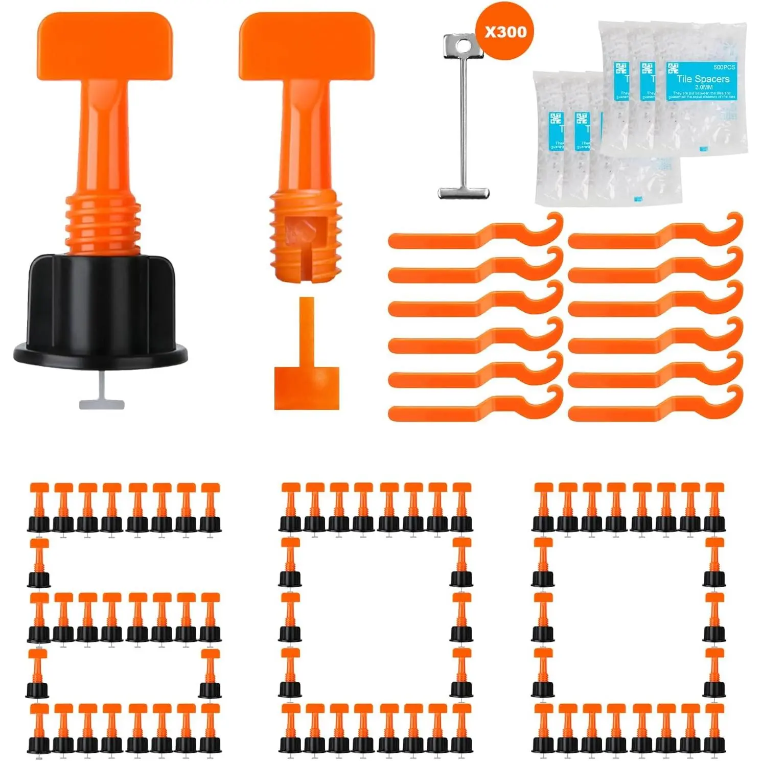 600pcs