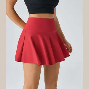 Halara Everyday Softlyzero Airy 2-in-1 Cool Touch Tennis Skirt-Marvelous-UPF50+