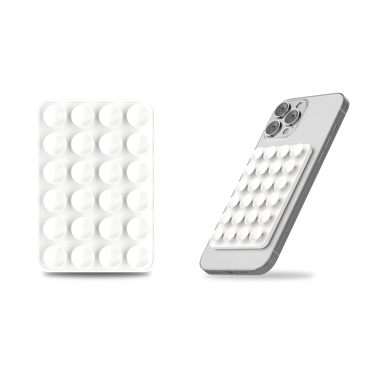 2PCS Silicone Suction Phone Case Mount