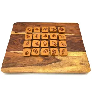 Nuestra Nostalgia Dulce de Leche Bites 20pcs 1oz Smooth Creamy Pecan Candies American Made Mexico Inspired Freshly Shipped for Sharing