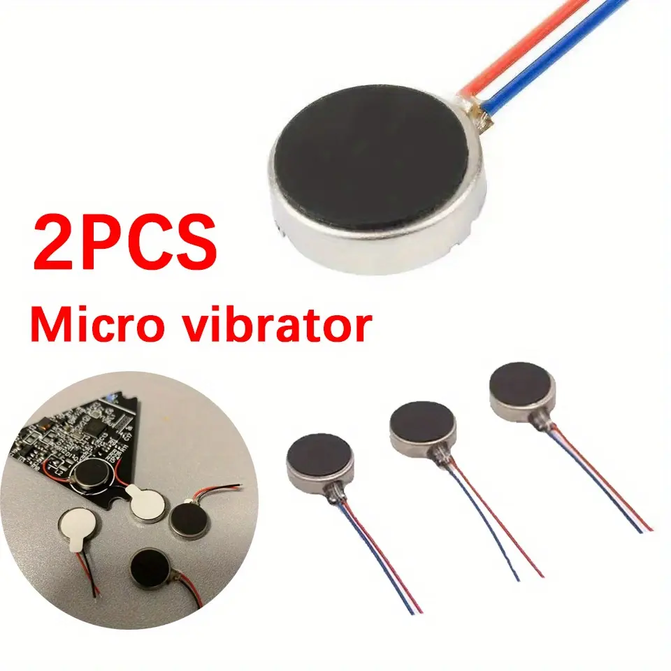 Mini Vibration Motor Set, Compact Vibrating Components for Precision Applications, Durable Design for Reliable Performance