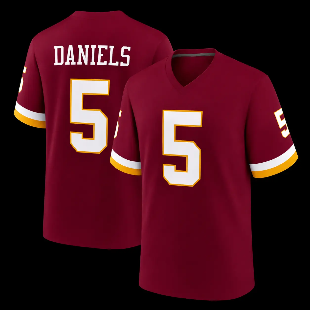 Men Jayden Daniels Washingtons Commanders 2026 Football Jerseys Terry McLaurin Bobby Wagner Mike Sainristil Da'Ron Payne