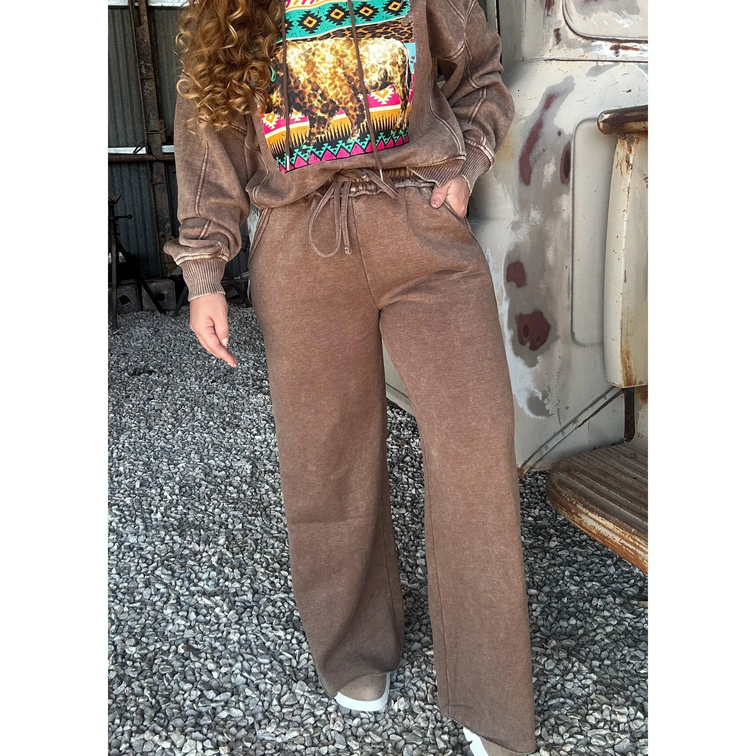 The Desert Buffalo Wide-Leg Pants