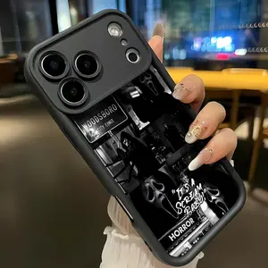 Ghost faces Realm Soft&Flexible TPU Silicone Phone Case For iPhone 17 Pro Max AIR 16 15 14 13 12 11 Plus XSMAX Cases Durable|Shockproof|Full Camera Protection|Anti-Scratch|Anti-Fingerprint|Slim Fit|Gift For Girlfriend/Men/Women