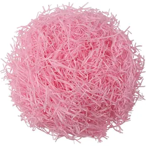 Easter Basket Grass,Cut Tissue Paper,Recyclable Craft Shred Confetti Raffia Paper Filler,For Easter  Box ()