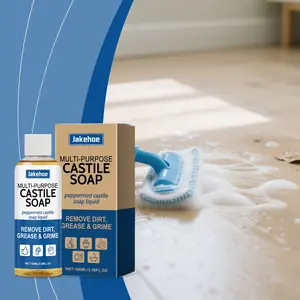 Jakehoe Multi-Purpose Cleaning Liquid, Floor Tile Cleaner, Stain Removal, Fresh Scent, Daily Mopping, Household Cleaning Solution