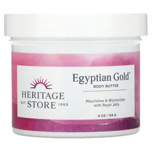 Heritage Store Egyptian Gold, Body Butter, 4 oz (114 g)