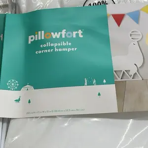 Pillow fort laundry basket