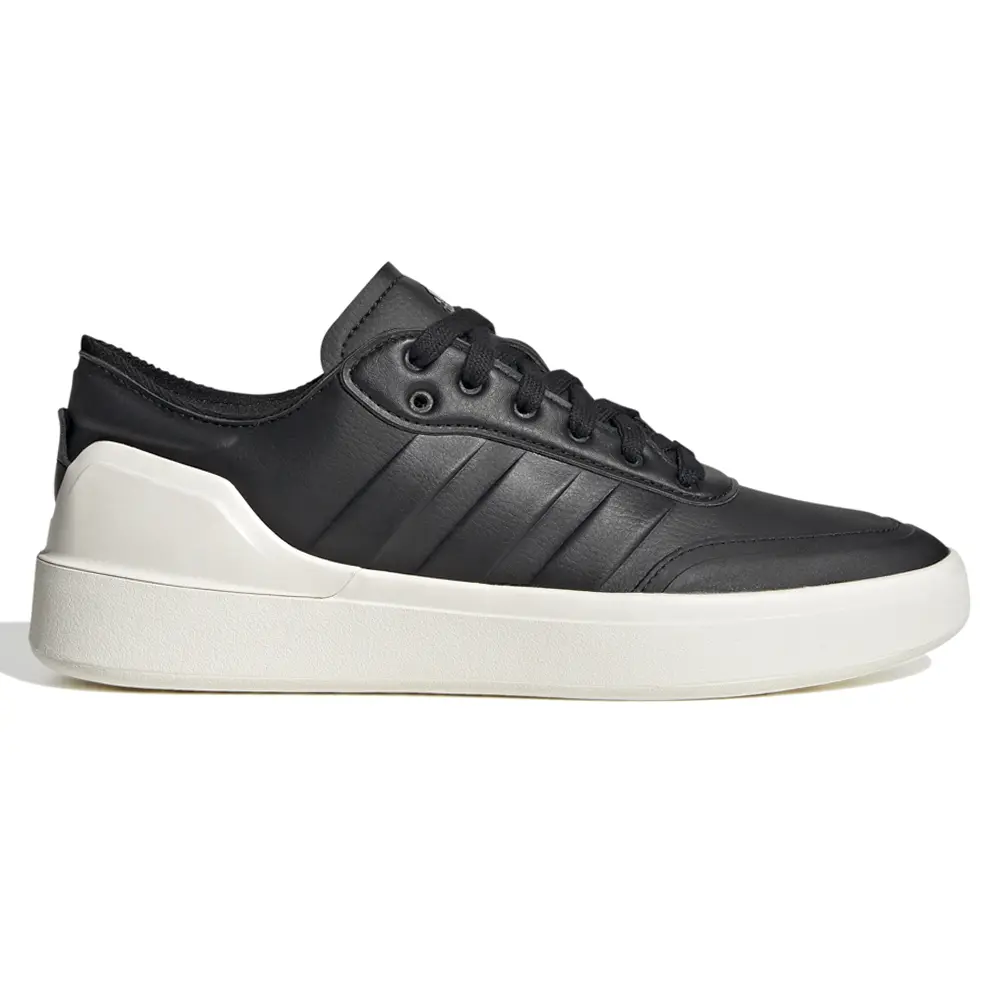 adidas Womens Court Revival Cloudfoam Modern Lifestyle Court Comfort Sneakers Shoes Casual - Black