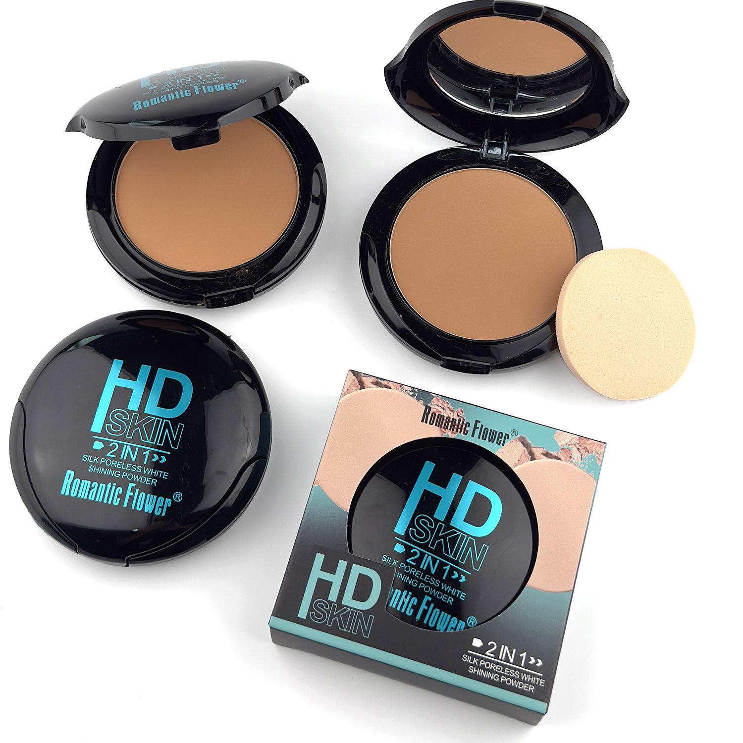 2-Layer Pressed Powder Foundation with Powder Puff – Full Coverage Soft Matte Makeup Powder, Oil Control & Waterproof Long-Lasting Concealer, Dark Spot Correction, Lightweight Flawless Finish for All Skin Types 2-Layer Pressed Powder Foundation with Powder Puff – Full Coverage Soft Matte Makeup Powder, Oil Control & Waterproof Long-Lasting Concealer, Dark Spot Correction, Lightweight Flawless Finish for All Skin Types