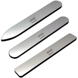 ANSAI 3PCS Glass Polishing Files #8000/#10000 Grit – Precision Model Grinding Tool for Scale Model, Military & Resin Models