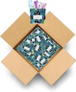 Blue Forest Menstrual Kit All-in-One 50 Pack Plastic Comfort