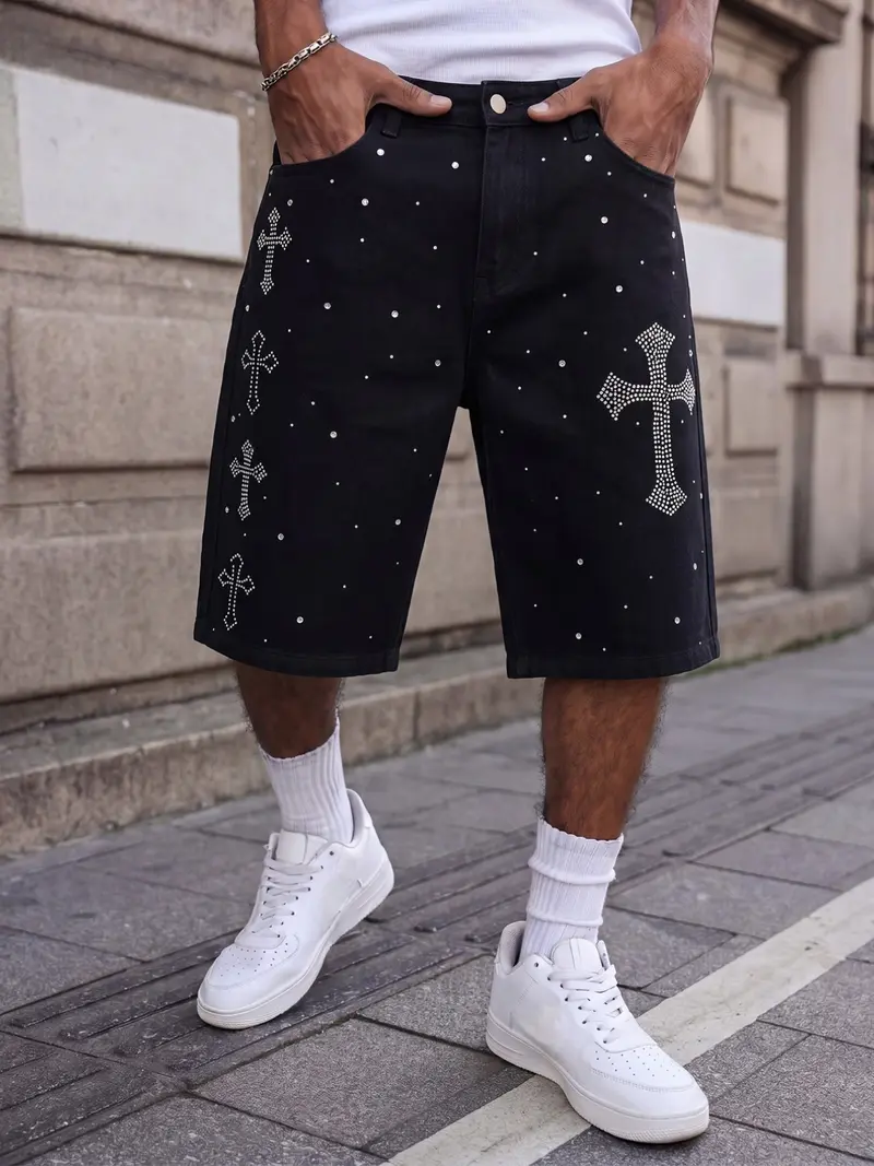 denim tears shorts black on black - TikTok Shop