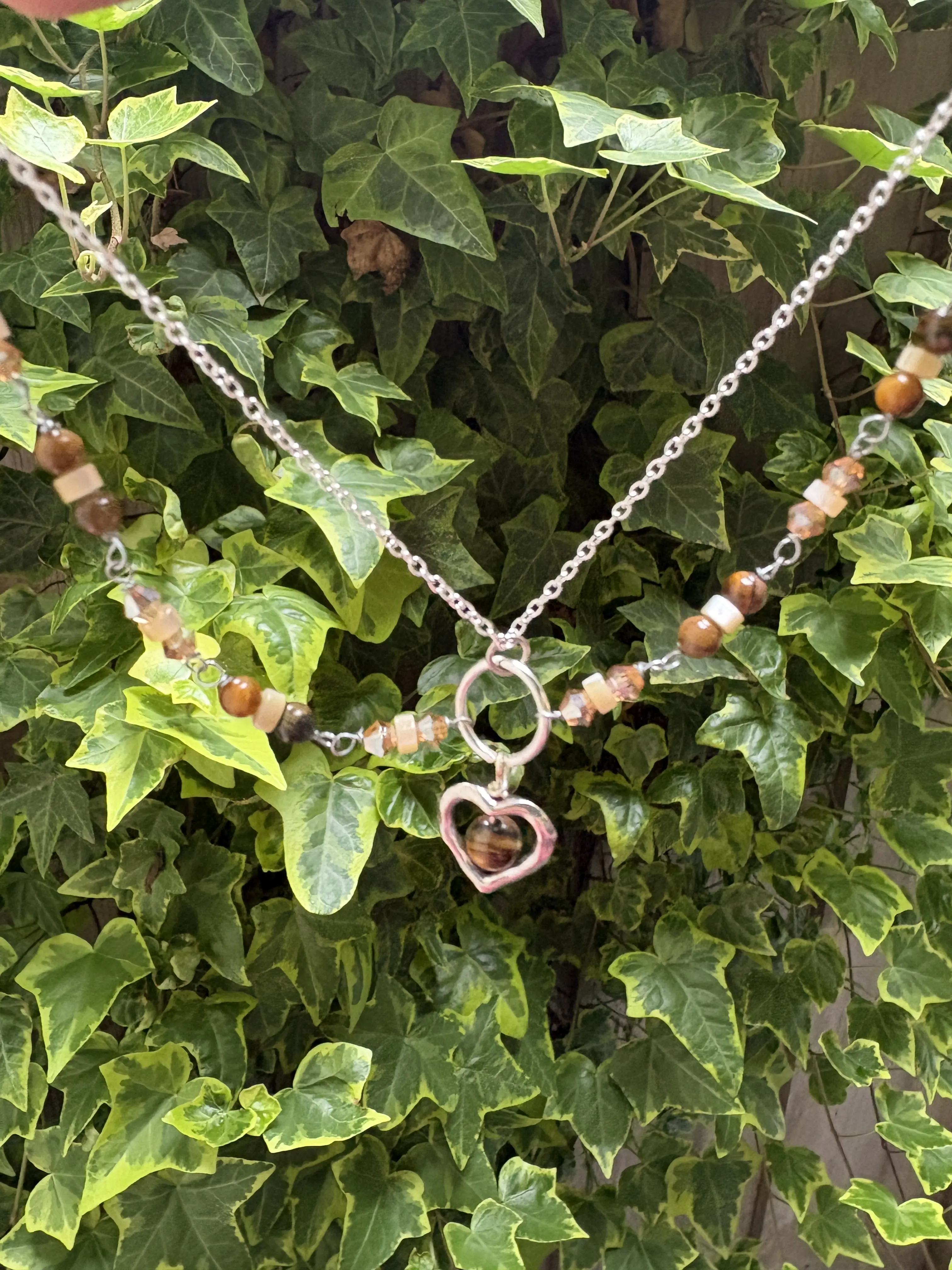 Princess Collection Tiger Heart Necklace