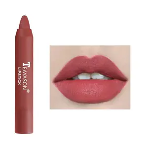 Long Lasting Matte Lipsticks, 2 Counts Moisturizing Easy Coloring Matte Lip Balms, Daily Lip Makeup Product, Girls and Women Makeup Accessories