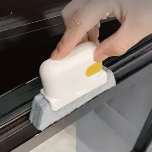 Manual Multifunctional Brush Set for Door & Window Tracks – No Electricity Needed, Ideal for Crevice Cleaning in Home, Living Room & Bedroom, with Built-in Small Shovel for Dust Removal