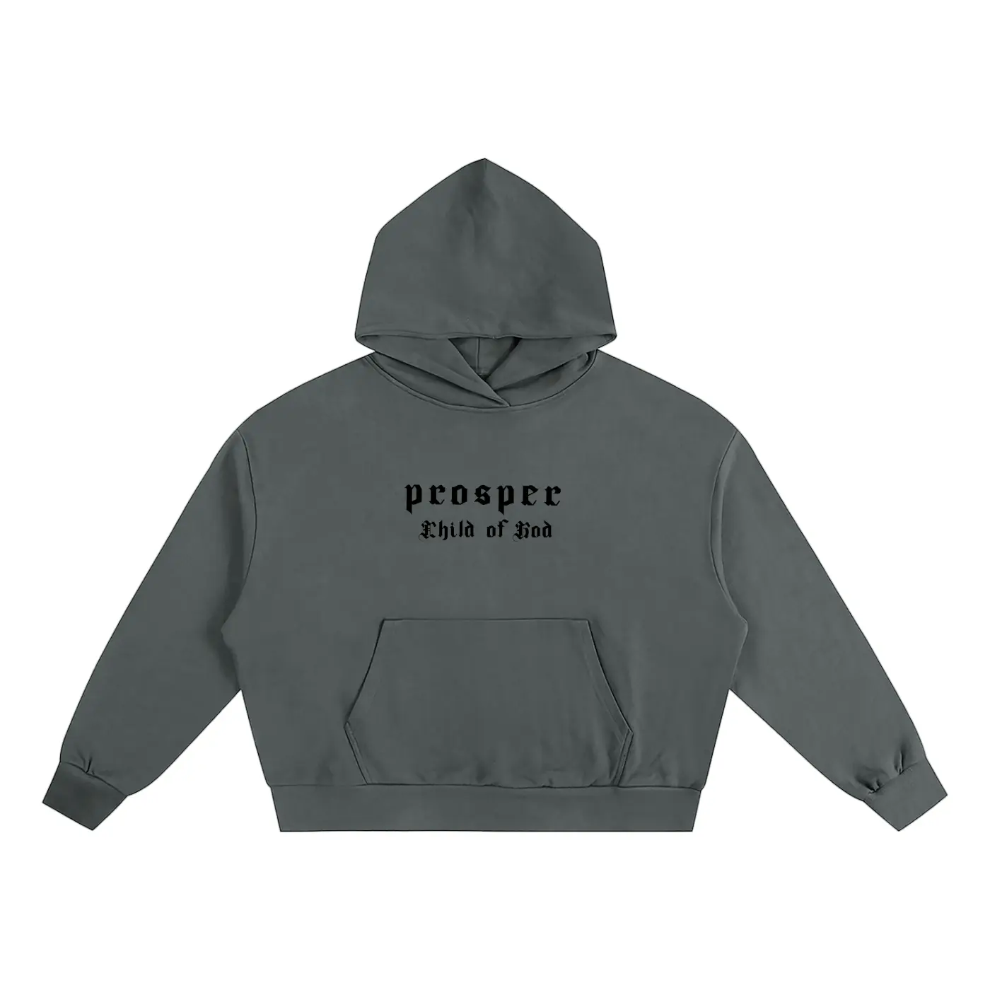 Child of God | PROSPER | cropped heavyweight hoodie.