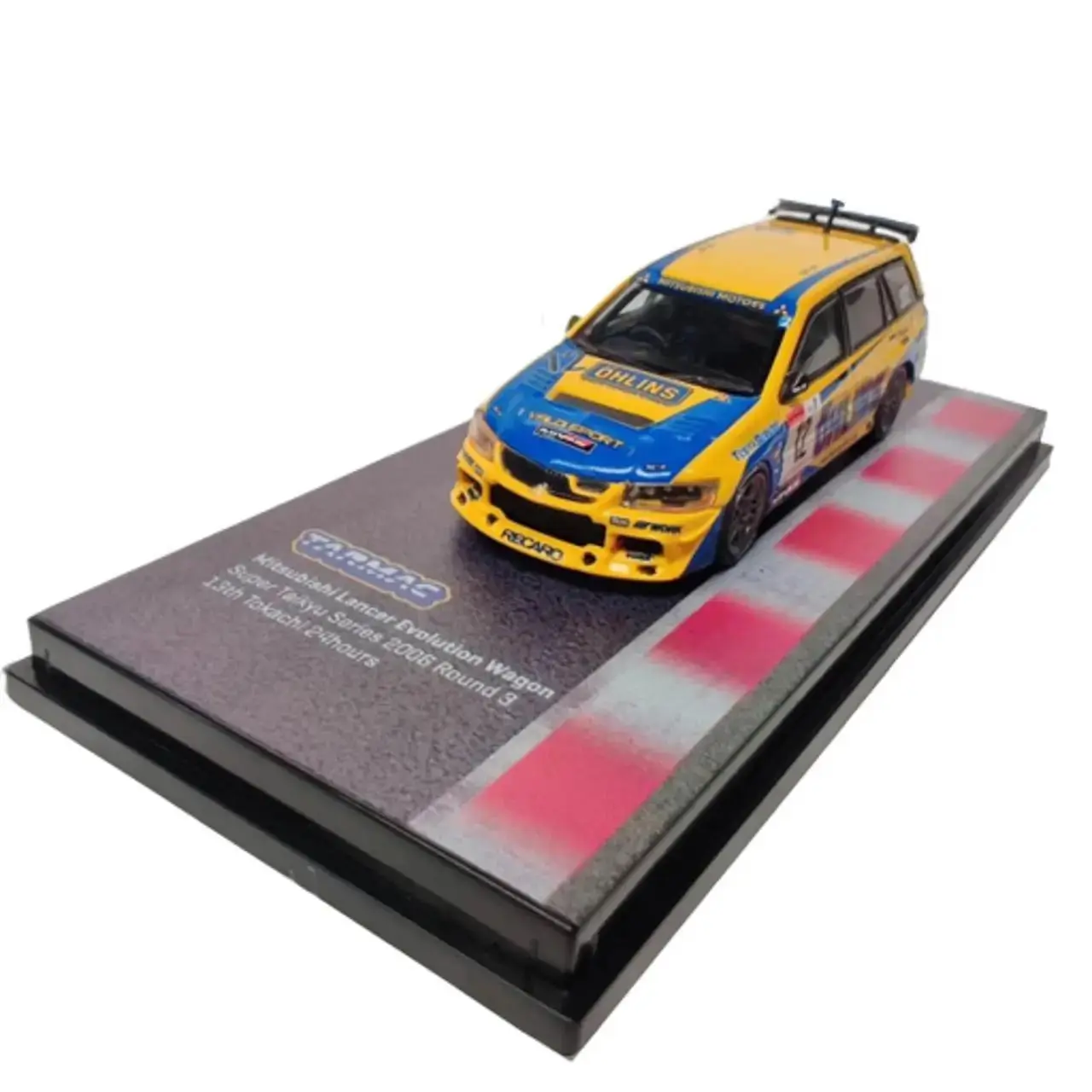 Tarmac Works Mitsubishi Lancer Evolution Wagon Super TAIKYU Series 2006 1:64 Scale Die-Cast Toy Vehicle diecast