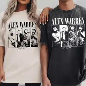 Vintage Alex Warren Music Shirt, Retro Music Fan Gift, Unisex Shirt, Gift For Fan A2U