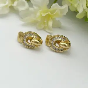 Pre-owned Dior As Shown Shoulder Bags Christian Vintage Clip On Earrings RS2285066