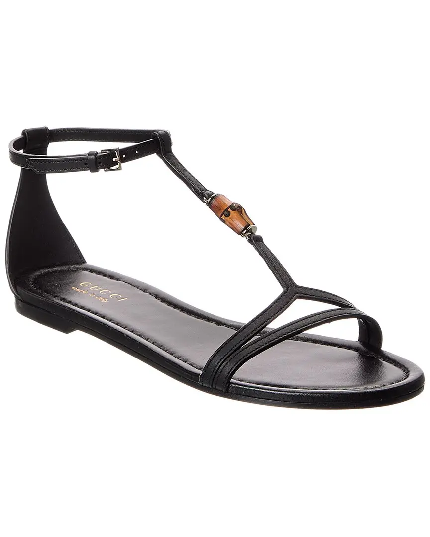 Gucci Bamboo Leather Sandal