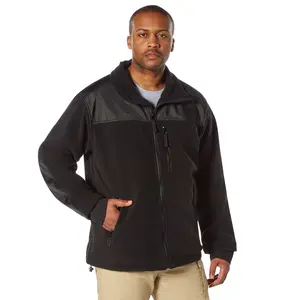 ROTHCO Men's Spec Ops Plain Casual Fleece Jacket, Long-Sleeve Menswear Top, 100% Polyester Heavyweight Fleece, Utility Concealed Carry Tactical Pockets, Dual Padded Pockets, Zipper Closure, Cold Weather Protection