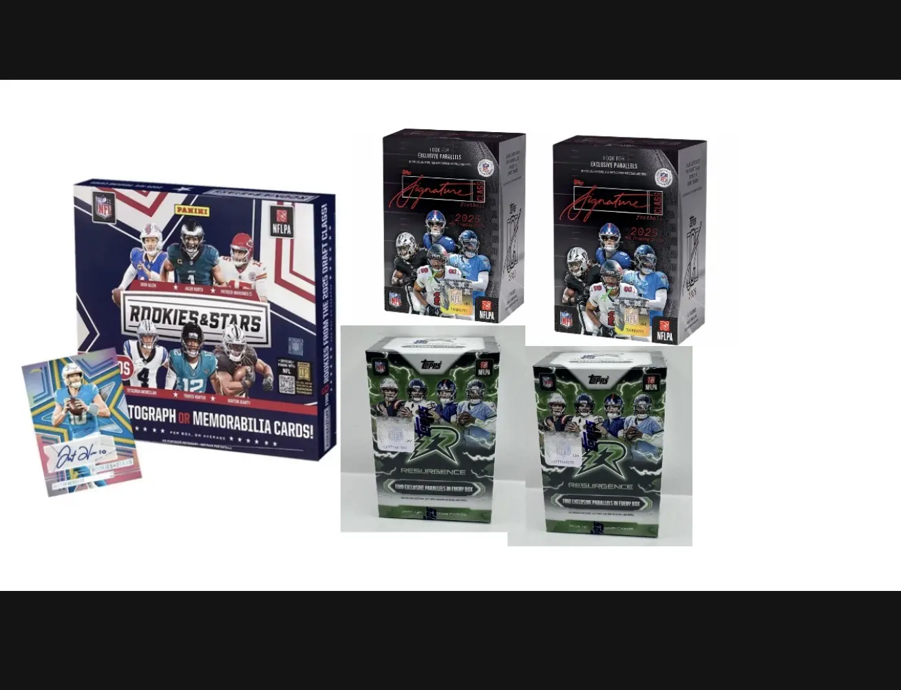 2025 1x Rookies & Stars Hobby 2x Resurgence Blaster 2x Signature Class