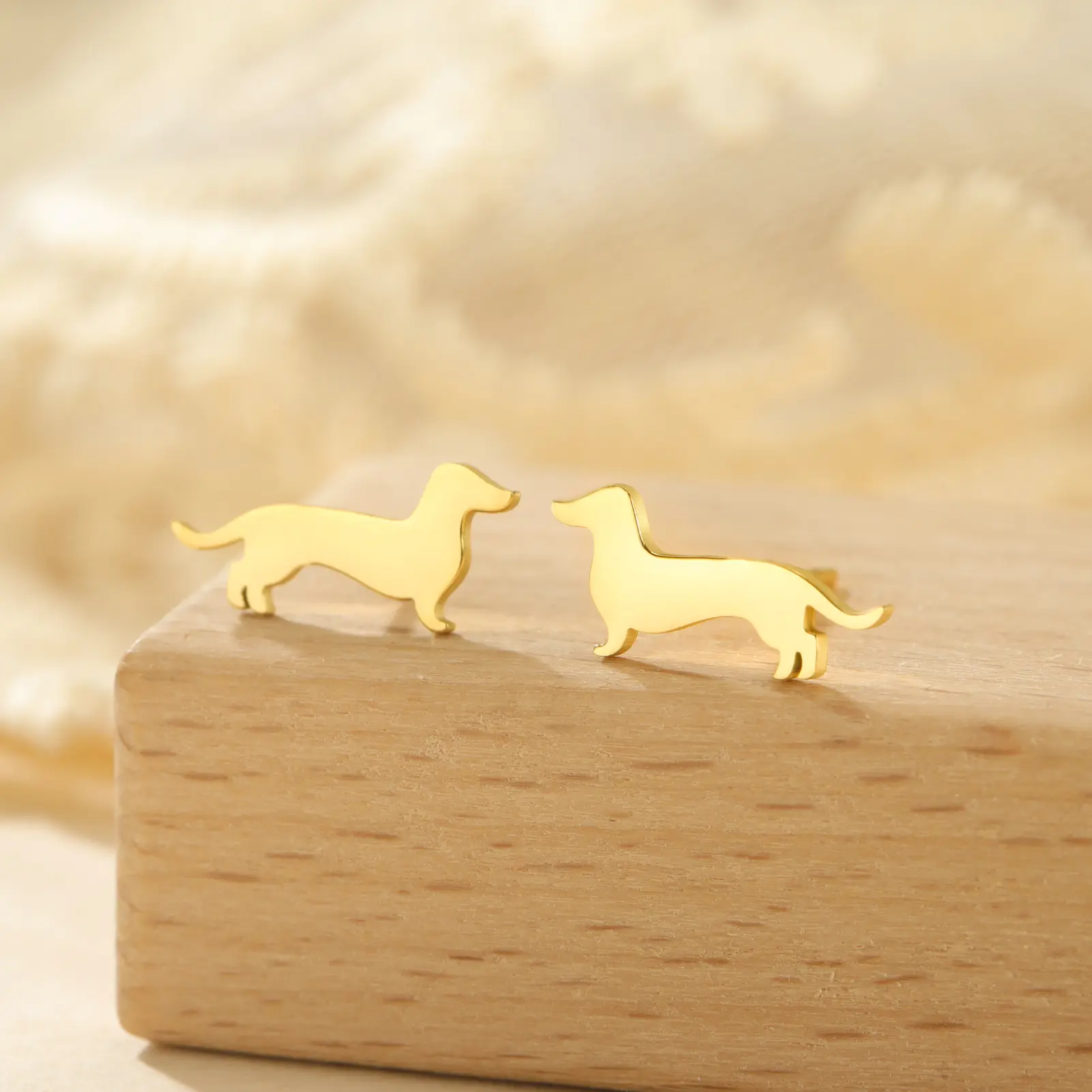 Dachshund Stud Earrings, Fashion Jewelry Accessories