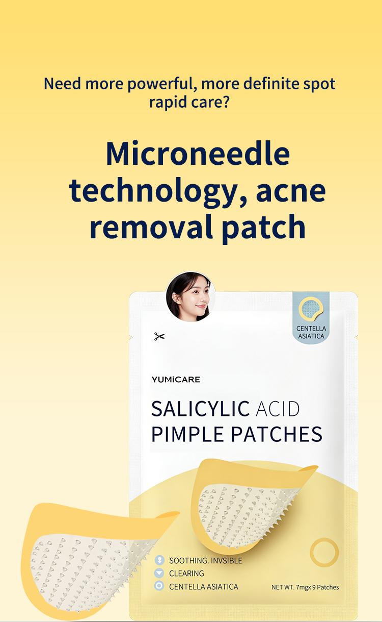Soluble Microcrystalline Pimple Patch with Hyaluronic Acid | Deep Penetration, Skin Repair & Blemish Care