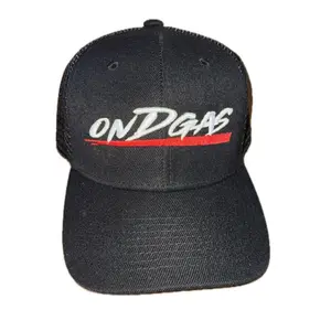 OnDGas BLACK CURVED TRUCKER SNAPBACK
