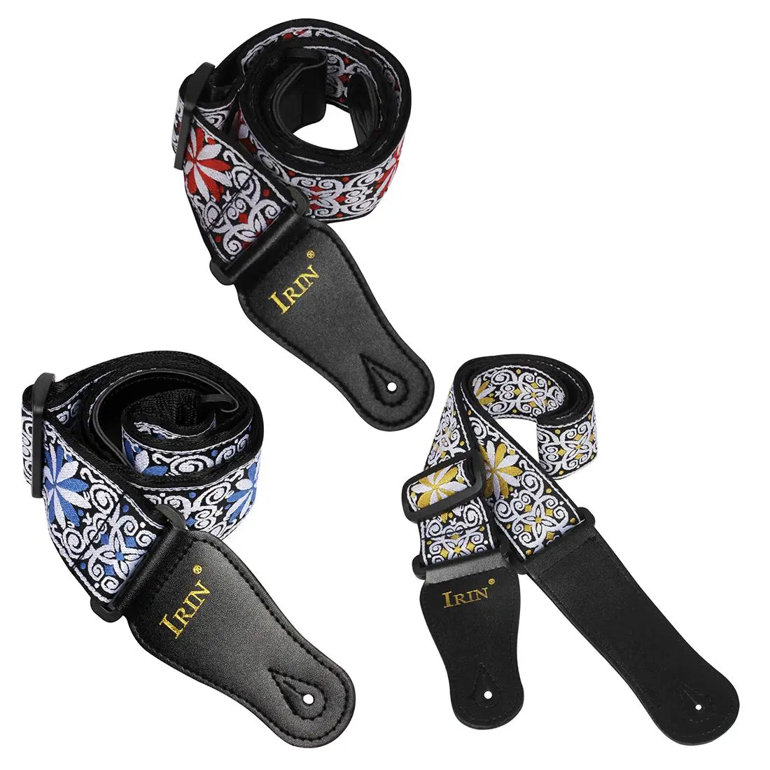 Guitar Strap, Acoustic Strap, 1 Count Universal Guitar Strap for Electric Wooden Guitar, Instrument Accessories for Guitar & Bass
