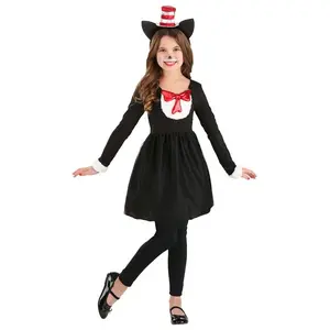 Girl's Cat in the Hat Costume