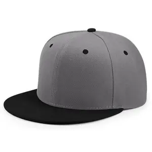 Plain Flat Brim Hat Casual Youth Fashion Style