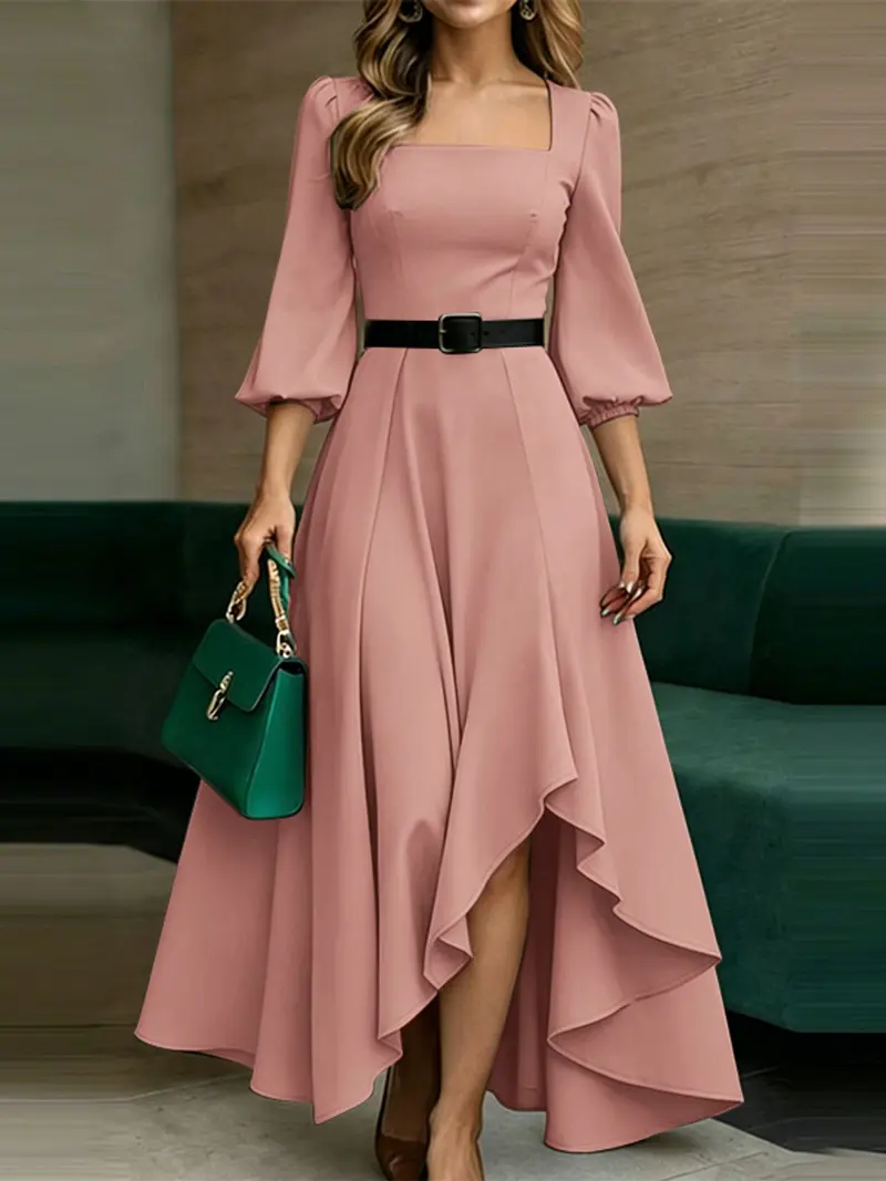 3/4 sleeve dress - TikTok Shop 3/4 sleeve dress - TikTok Shop