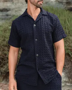 Sand Cloud | Orb Button Down Waffle Shirt