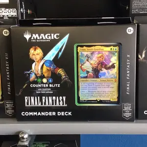 Magic The Gathering: Universes Beyond: Final Fantasy Commander Deck Counter Blitz
