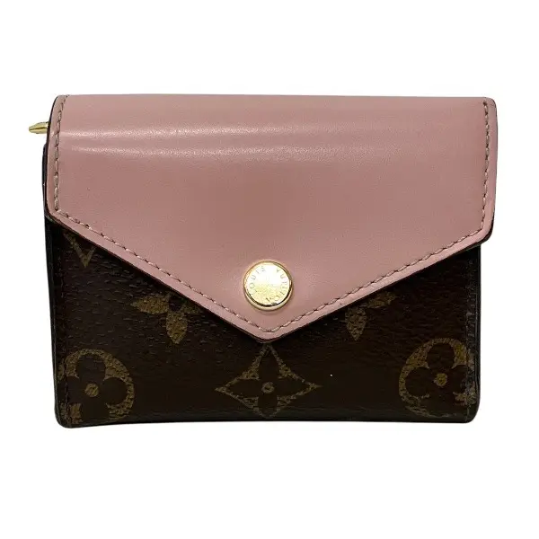 Pre-owned Louis Vuitton Canvas Small Leather Goods Monogram Trifold Wallet