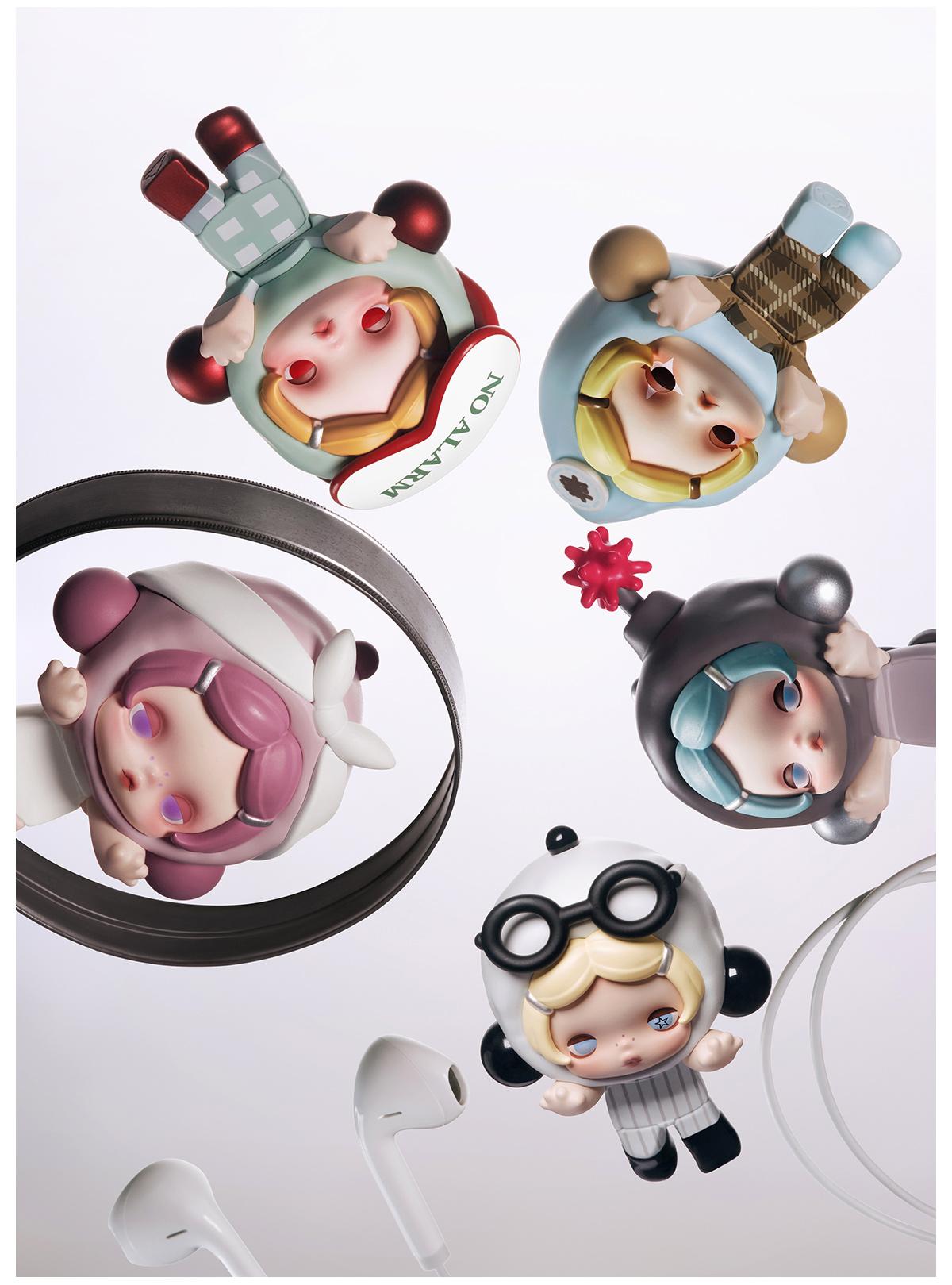 POP MART POP ATTACH θ SKULLPANDA Off Mode Series Blind Box [ship by Sep.17th]