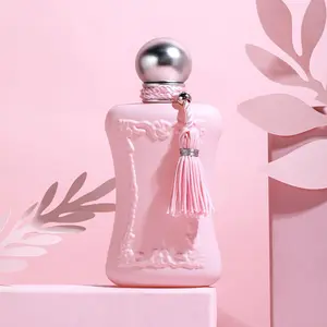 Custom Logo80ml Regular Size Floral Fragrance Long Lasting Eau De Parfum Body Perfume Spray with Elegant Tassel Design