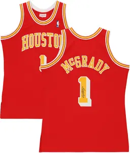 Tracy McGrady Houston Rockets Autographed Red Mitchell & Ness Authentic Jersey - Fanatics Authentic Certified