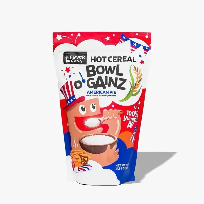 New The Flavor Gang Bowl O Gainz, Cream Of Rice, Hot Cereal